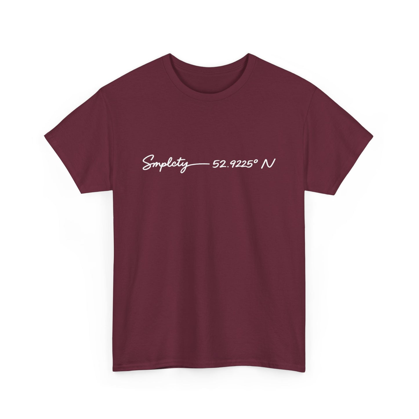 SMPLCTY Signature Tee  — 52.9225° N Edition
