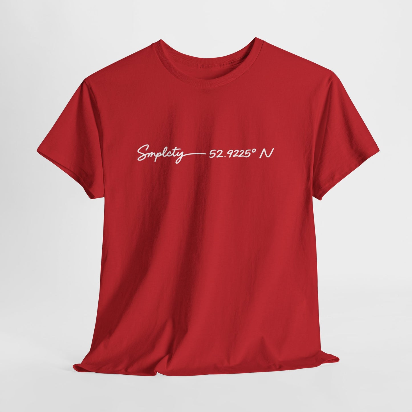 SMPLCTY Signature Tee  — 52.9225° N Edition