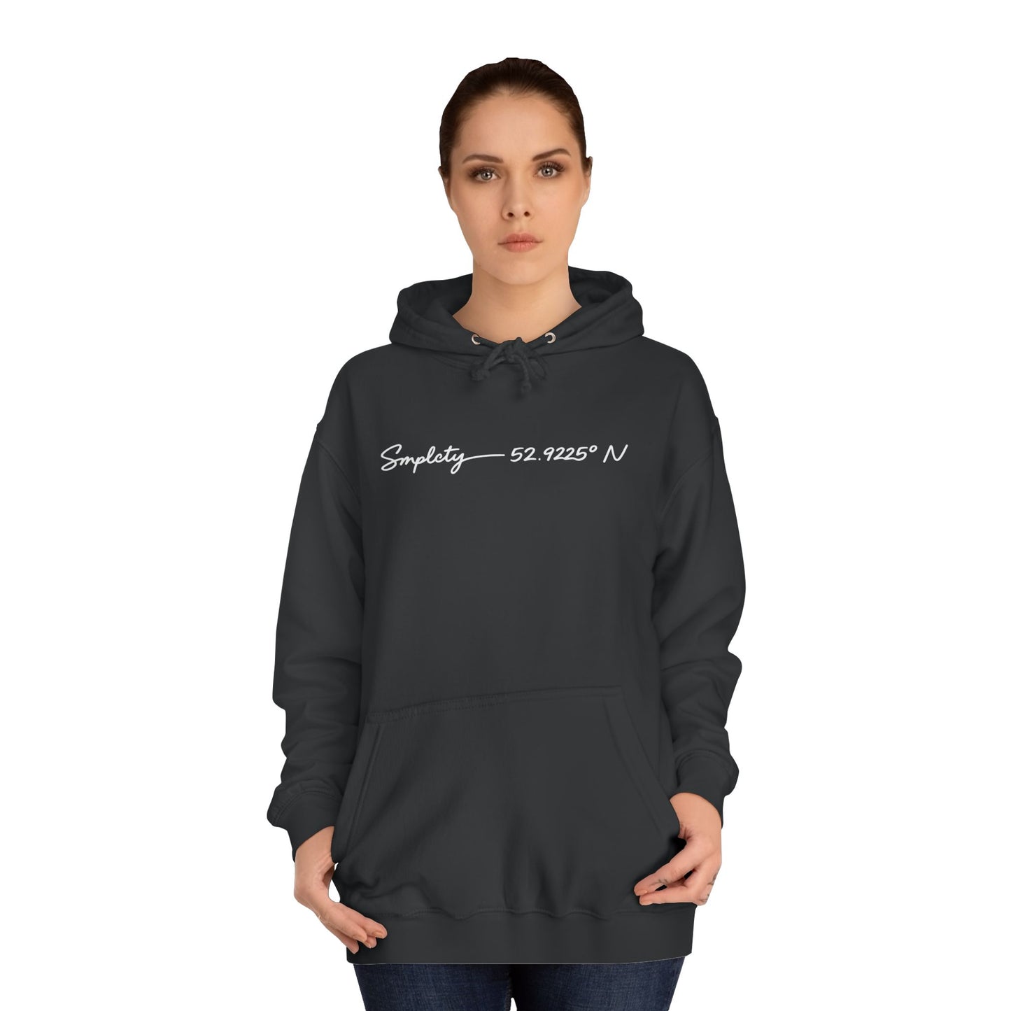SMPLCTY Signature Hoodie — 52.9225° N Edition