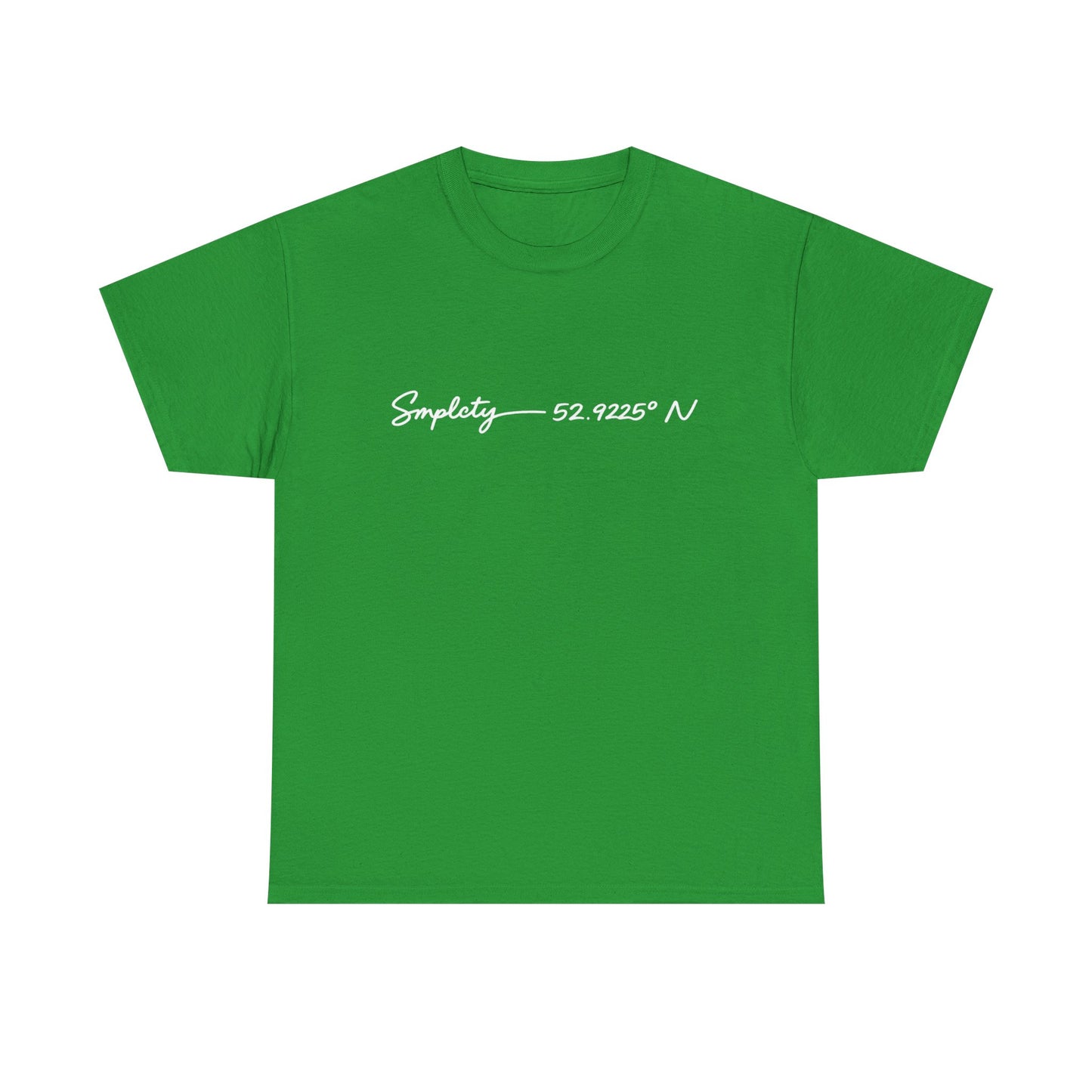 SMPLCTY Signature Tee  — 52.9225° N Edition