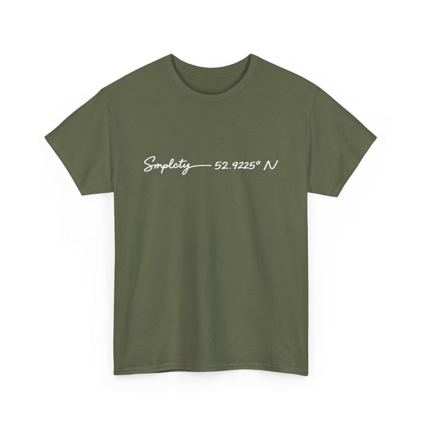 SMPLCTY Signature Tee  — 52.9225° N Edition