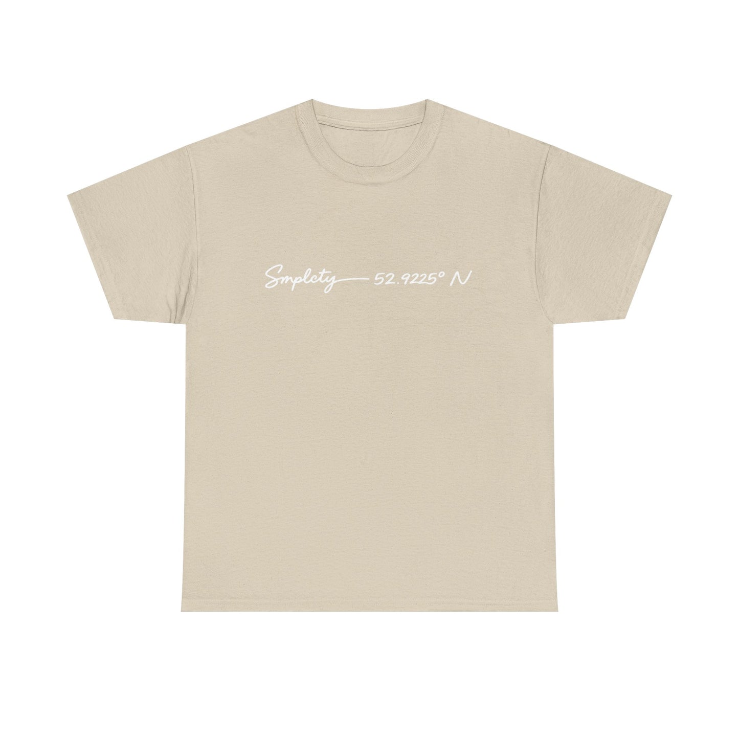 SMPLCTY Signature Tee  — 52.9225° N Edition