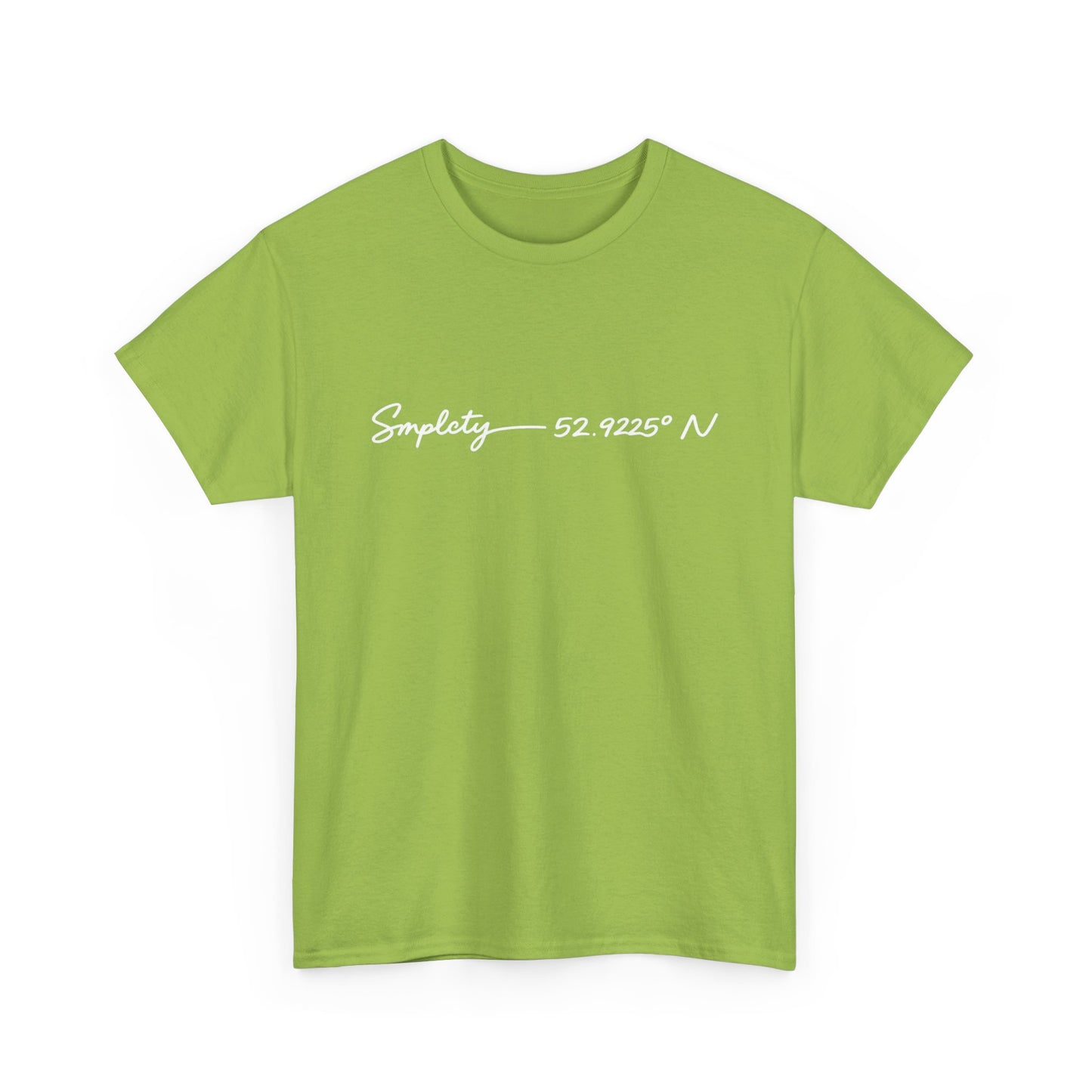 SMPLCTY Signature Tee  — 52.9225° N Edition