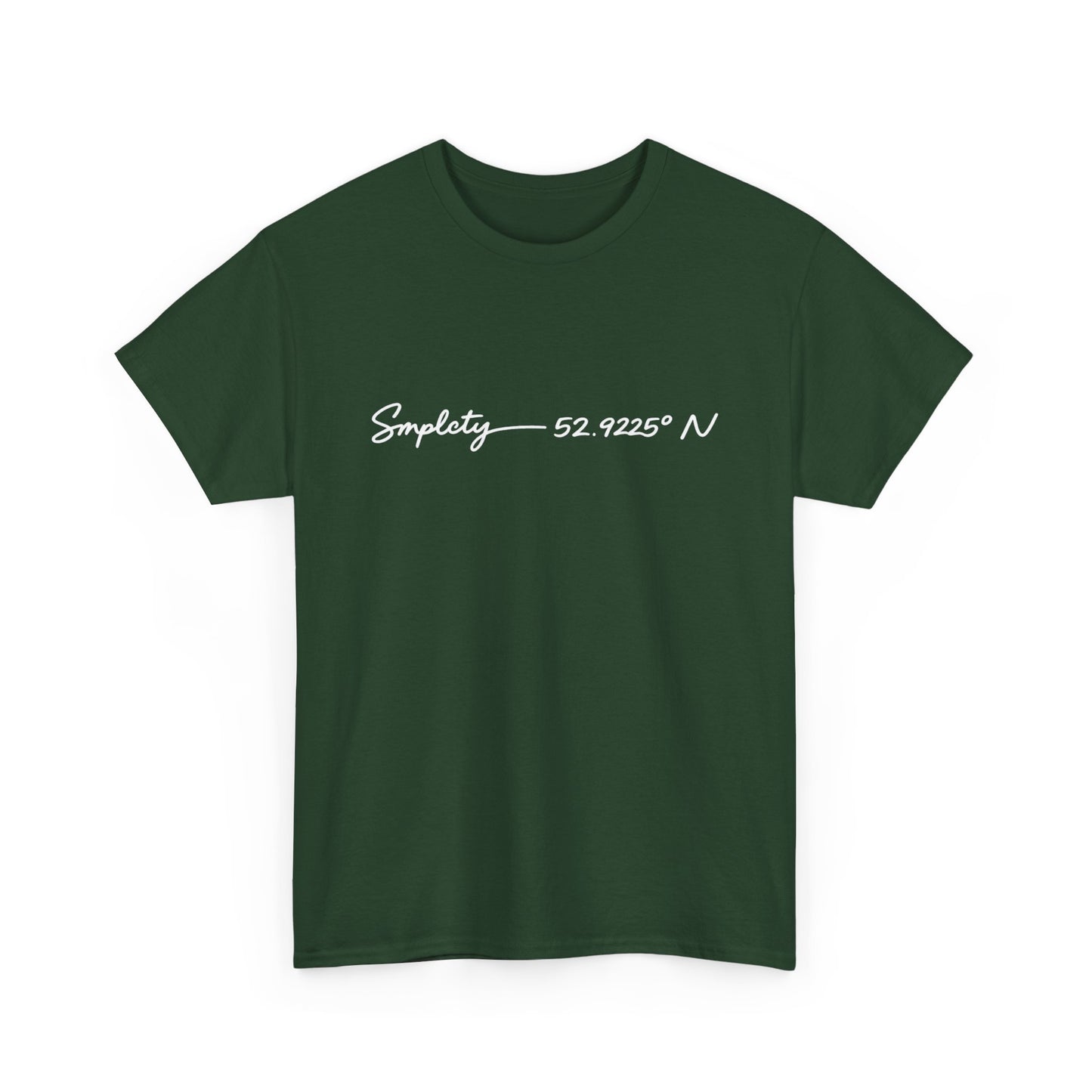 SMPLCTY Signature Tee  — 52.9225° N Edition