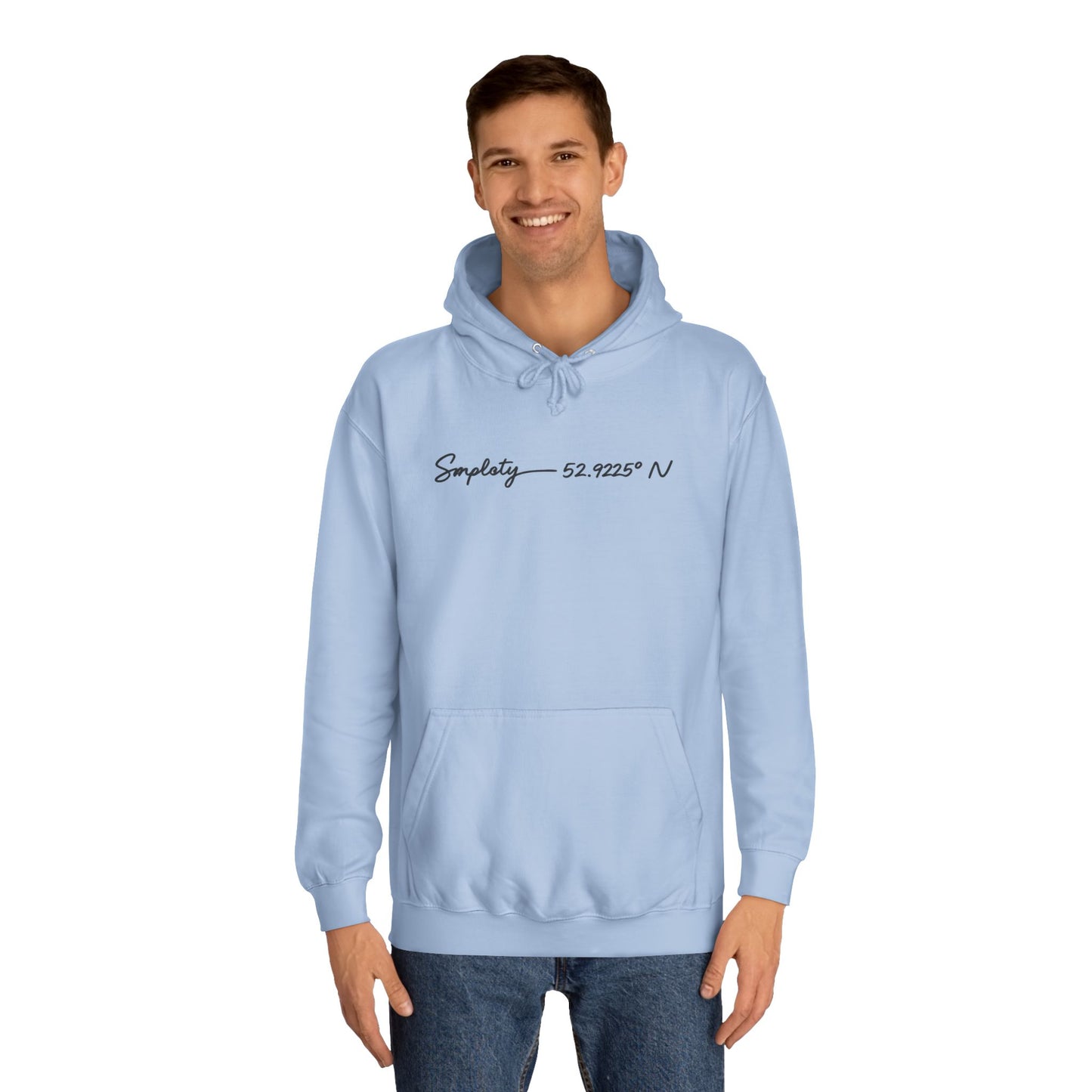 SMPLCTY Signature Hoodie — 52.9225° N Edition