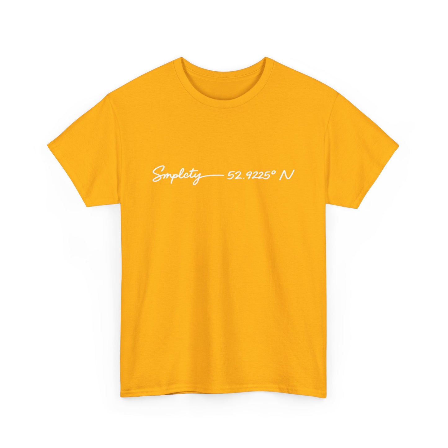 SMPLCTY Signature Tee  — 52.9225° N Edition