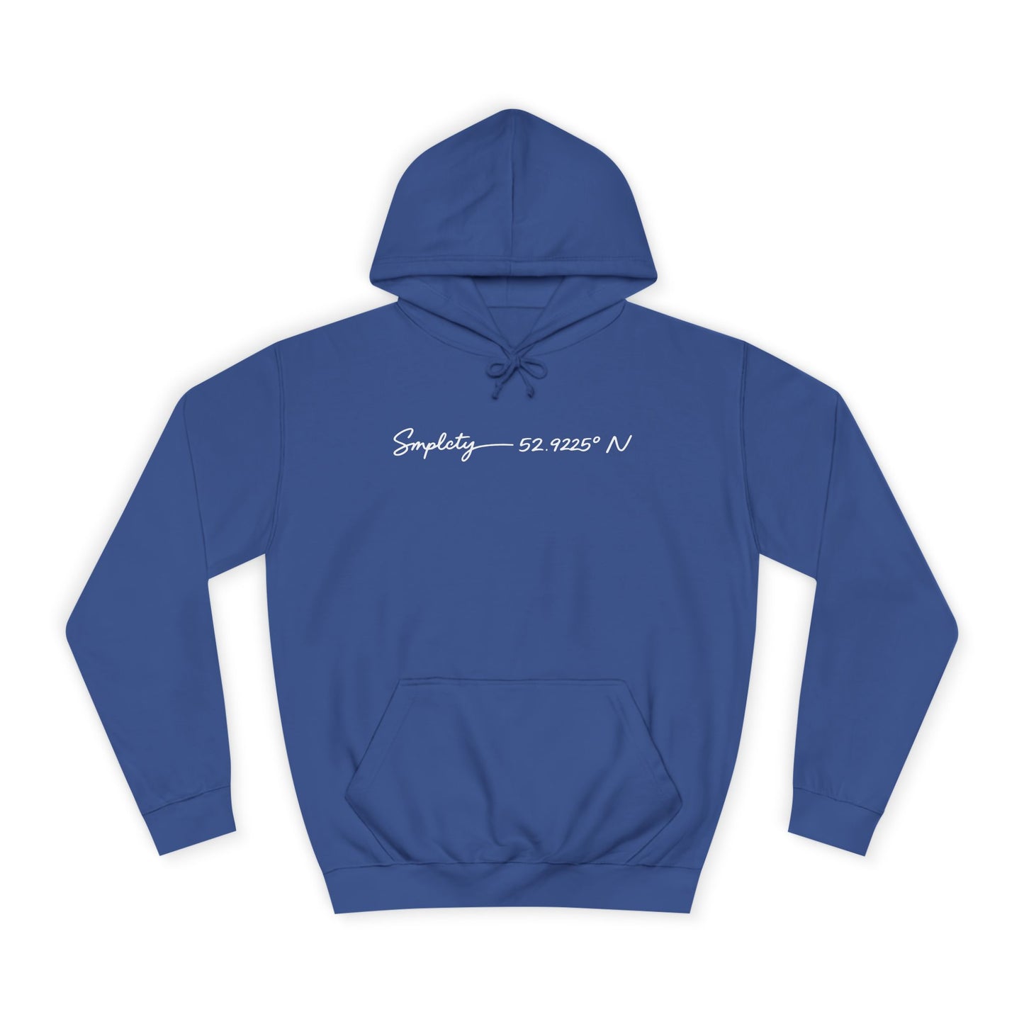 SMPLCTY Signature Hoodie — 52.9225° N Edition