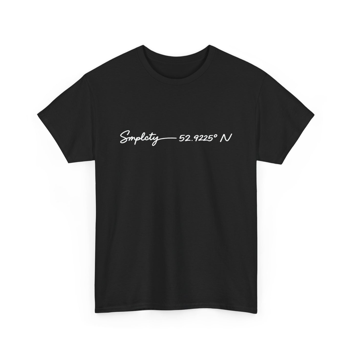 SMPLCTY Signature Tee  — 52.9225° N Edition