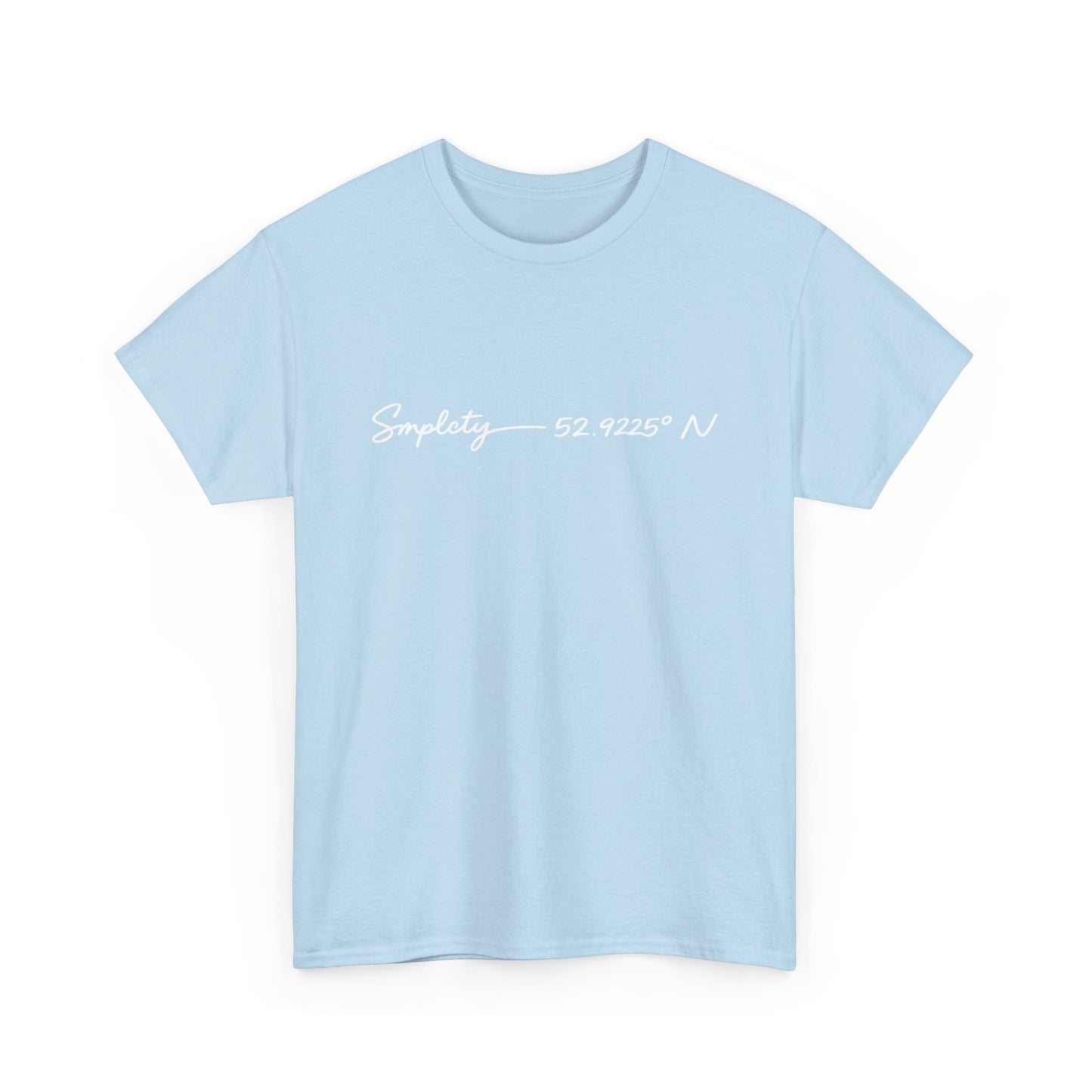 SMPLCTY Signature Tee  — 52.9225° N Edition