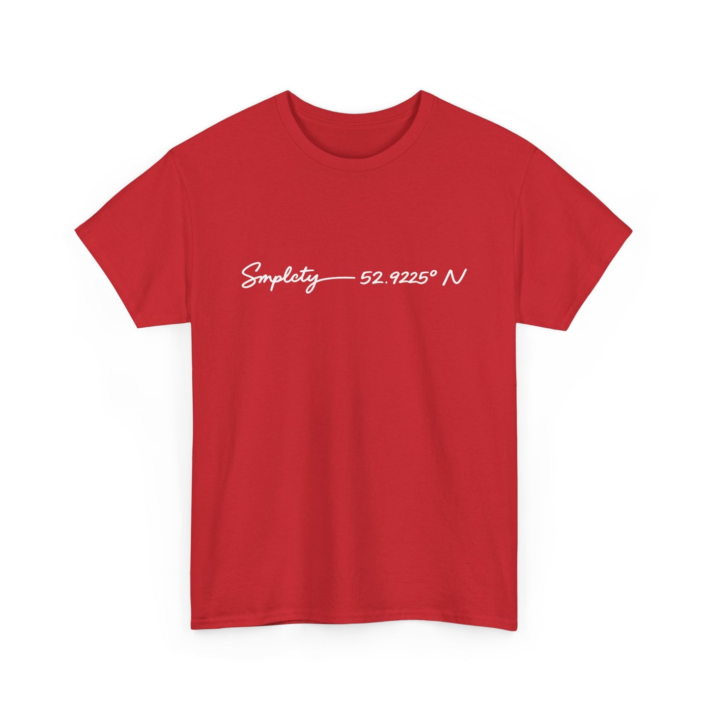 SMPLCTY Signature Tee  — 52.9225° N Edition