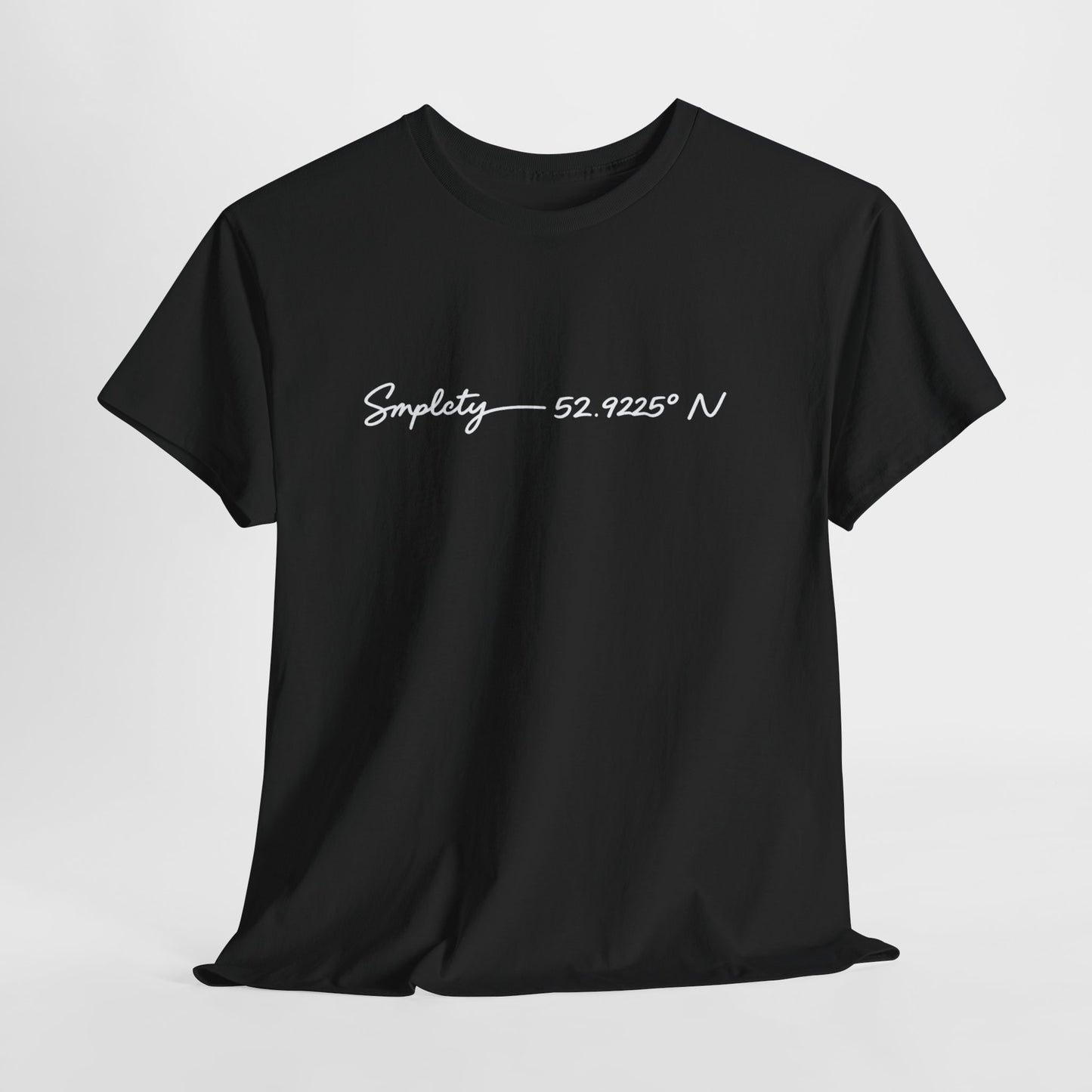 SMPLCTY Signature Tee  — 52.9225° N Edition