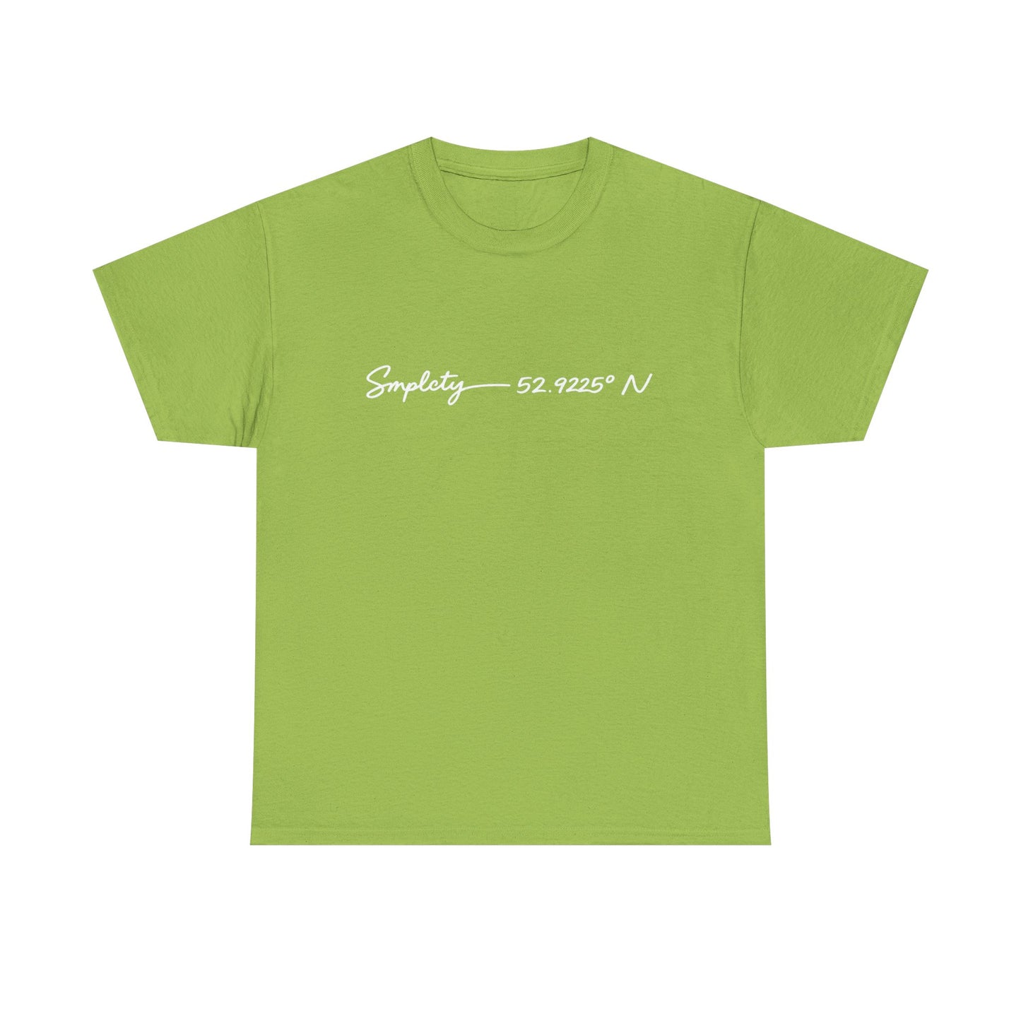 SMPLCTY Signature Tee  — 52.9225° N Edition