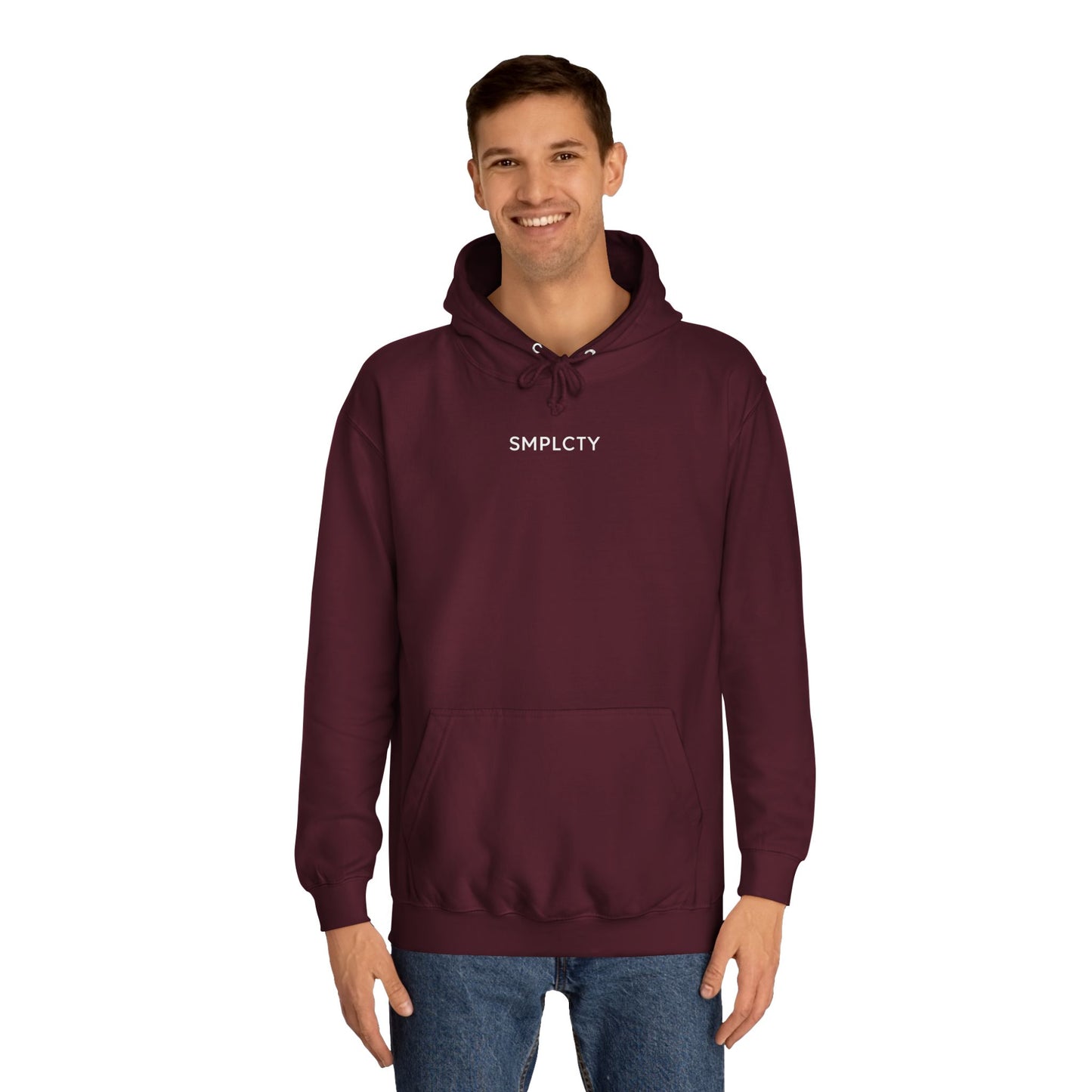 SMPLCTY Minimal Logo Hoodie