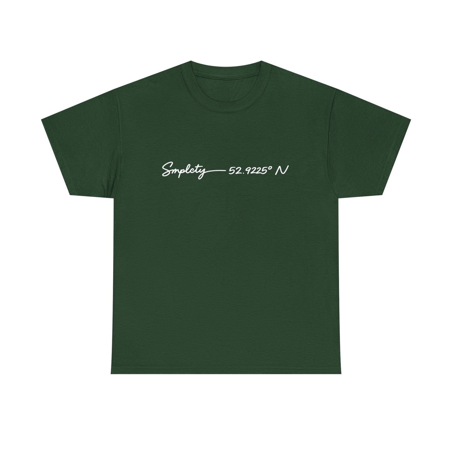 SMPLCTY Signature Tee  — 52.9225° N Edition