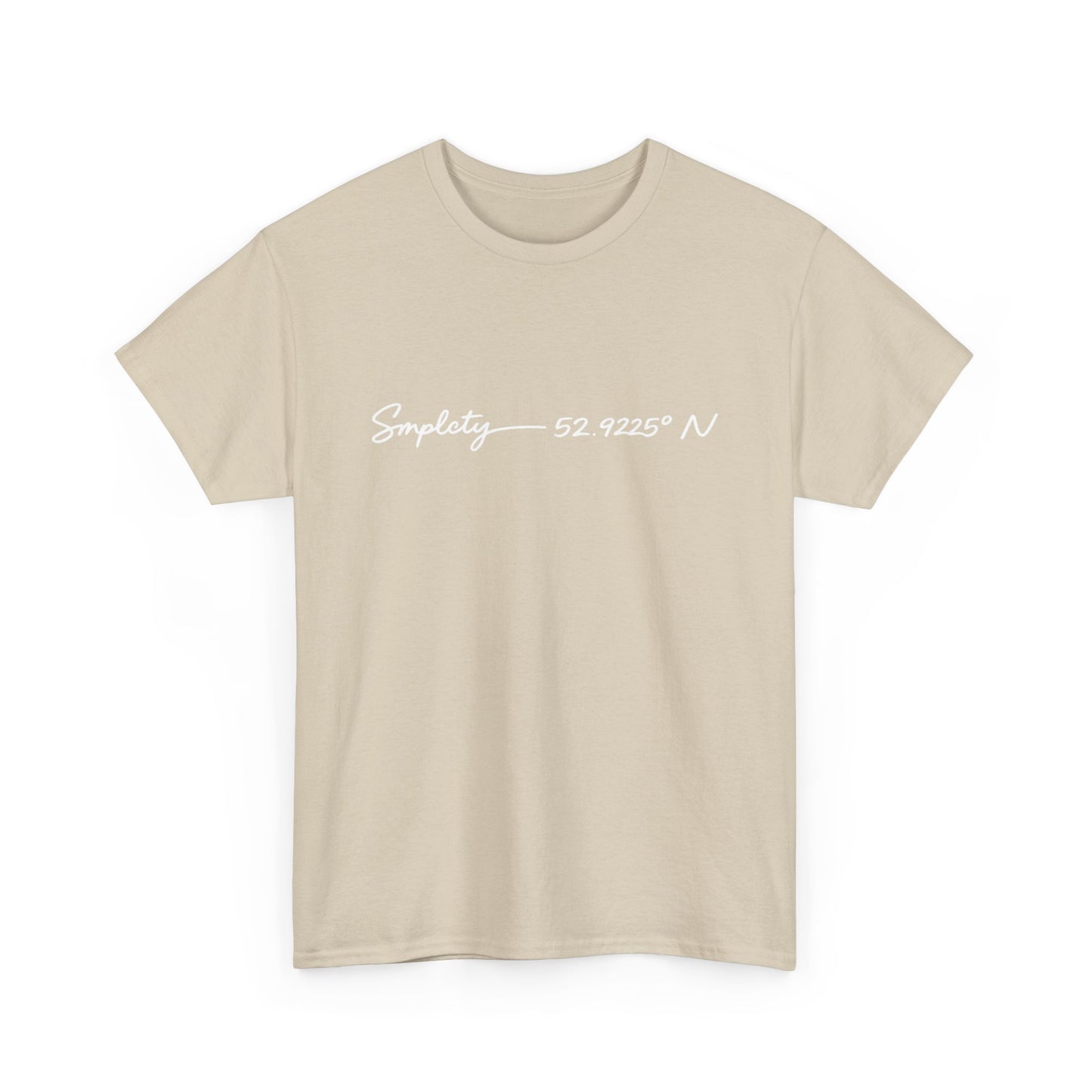 SMPLCTY Signature Tee  — 52.9225° N Edition