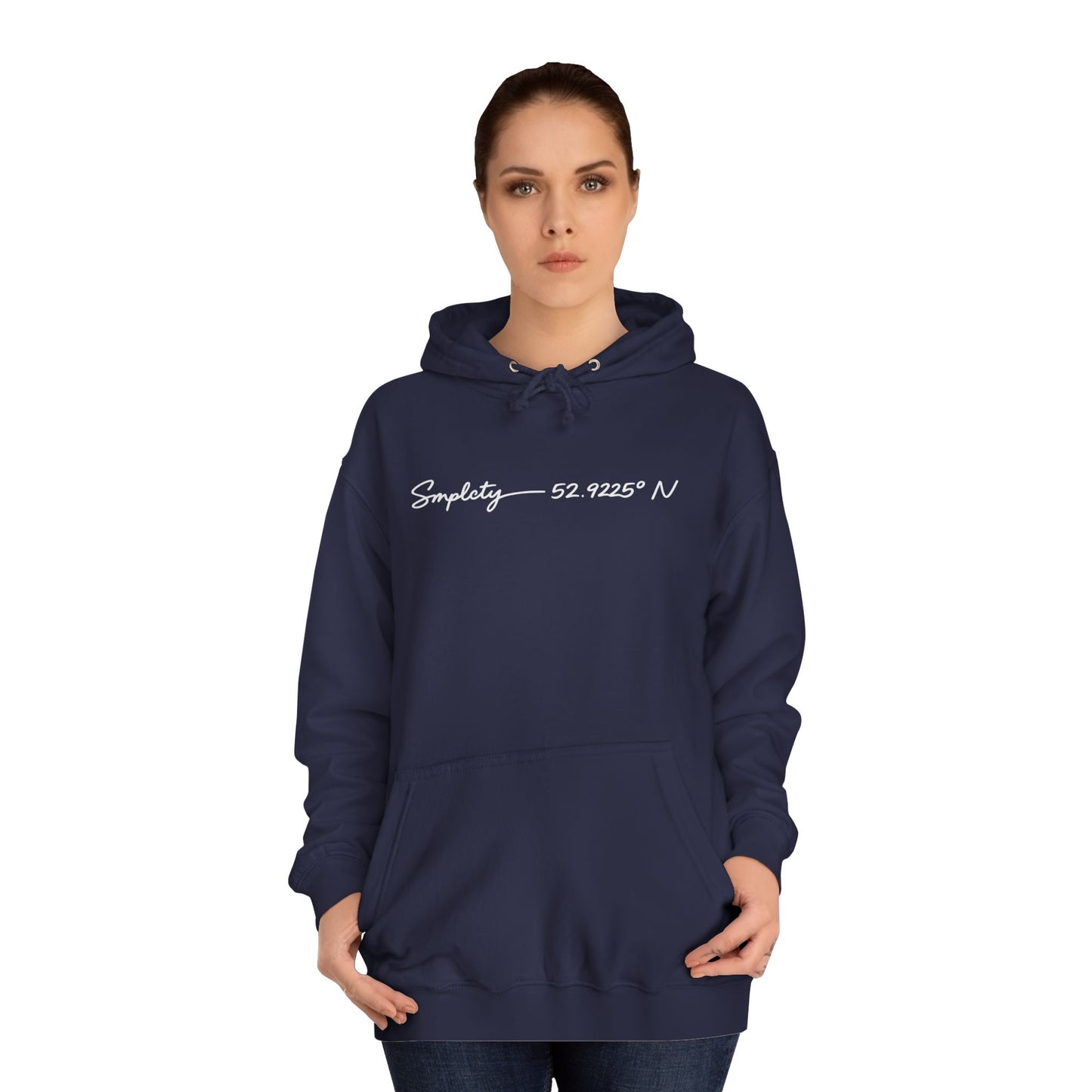 SMPLCTY Signature Hoodie — 52.9225° N Edition
