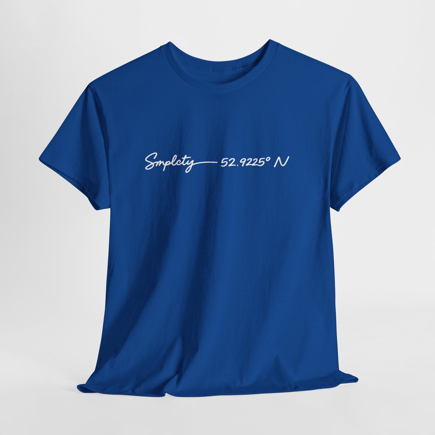 SMPLCTY Signature Tee  — 52.9225° N Edition