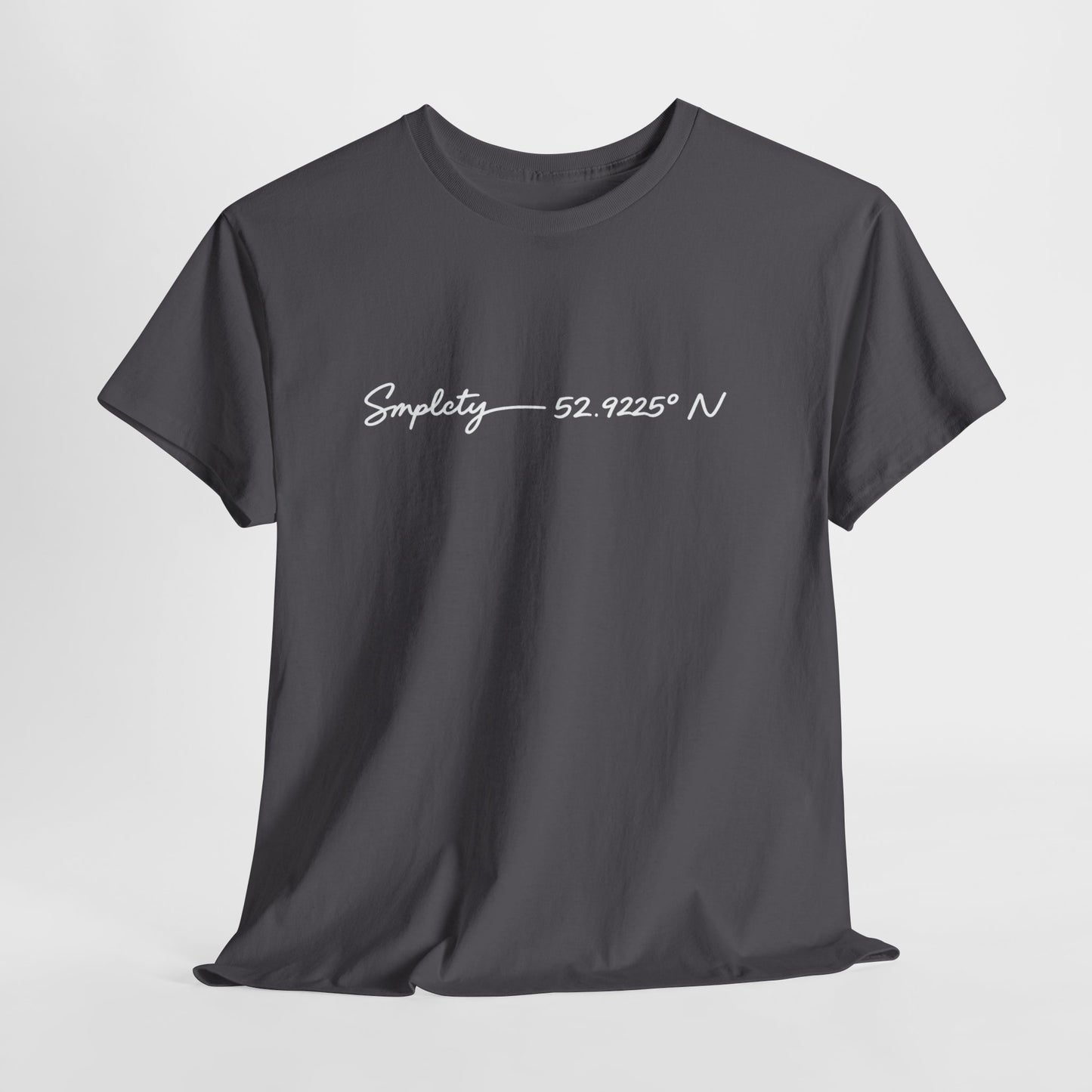 SMPLCTY Signature Tee  — 52.9225° N Edition
