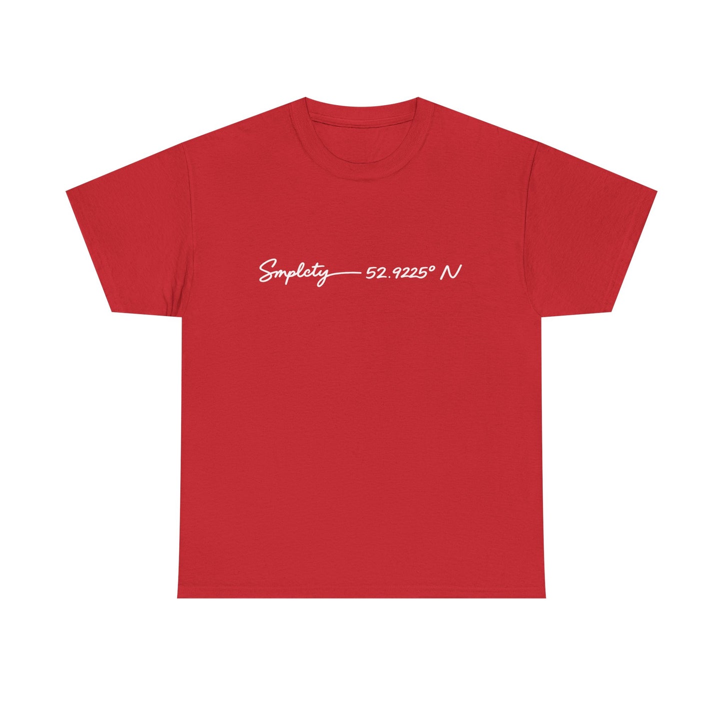 SMPLCTY Signature Tee  — 52.9225° N Edition