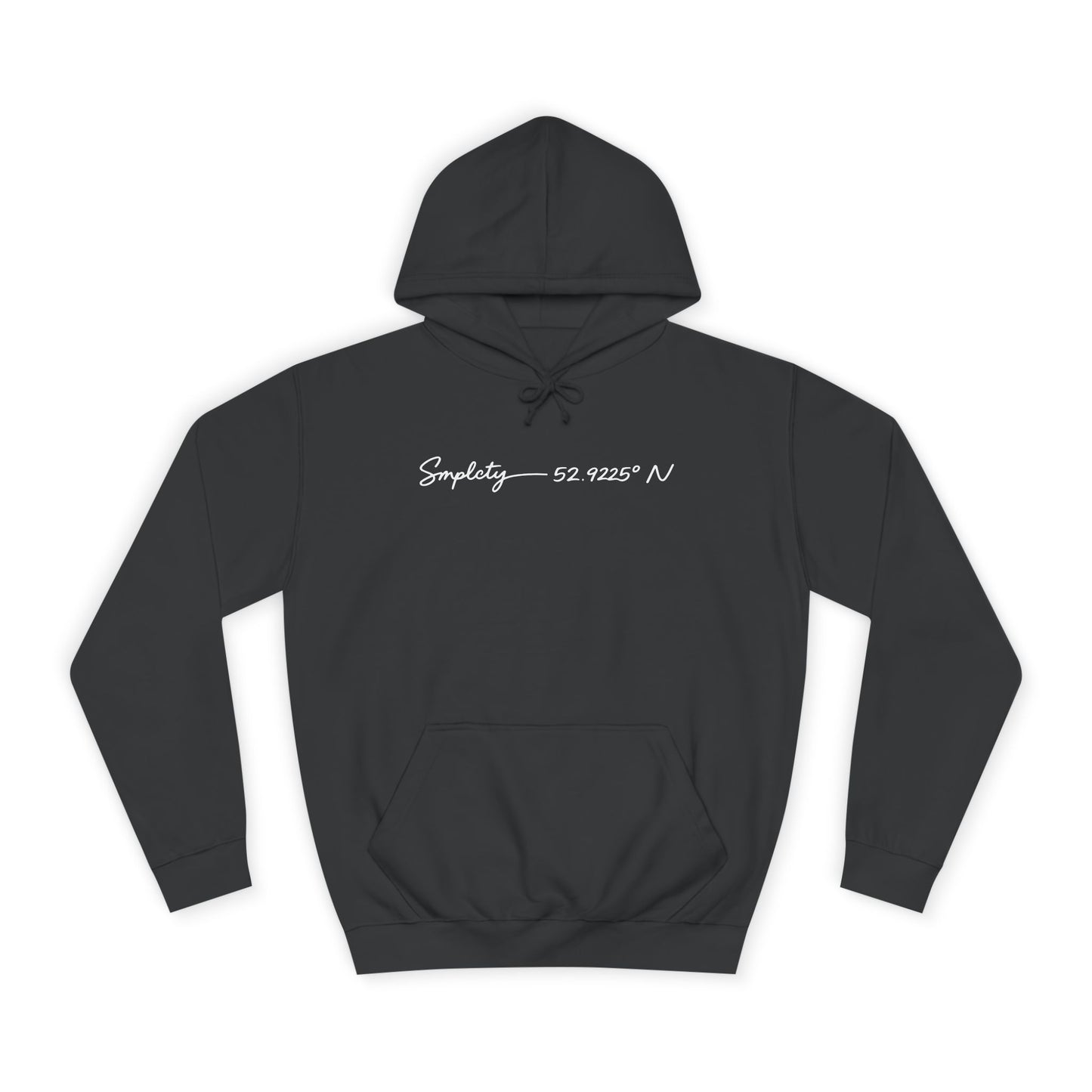 SMPLCTY Signature Hoodie — 52.9225° N Edition