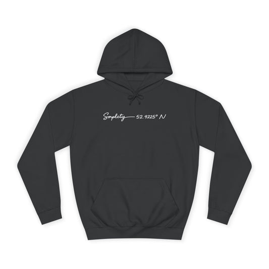 SMPLCTY Signature Hoodie — 52.9225° N Edition