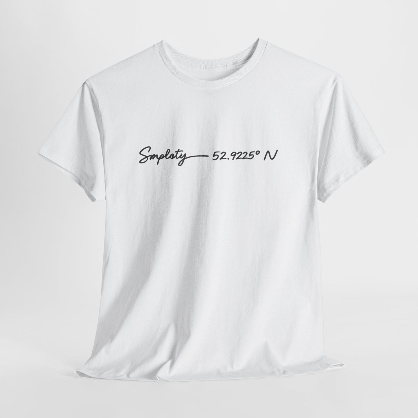SMPLCTY Signature Tee  — 52.9225° N Edition