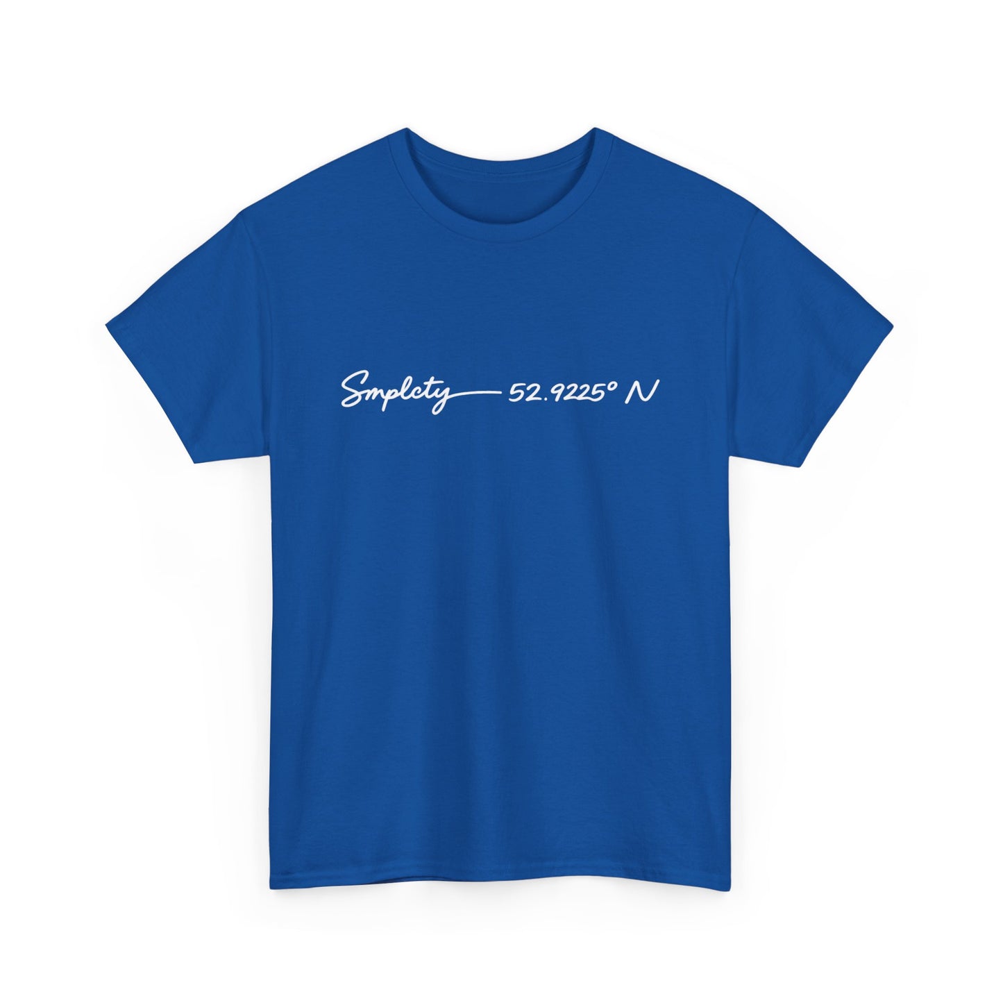 SMPLCTY Signature Tee  — 52.9225° N Edition