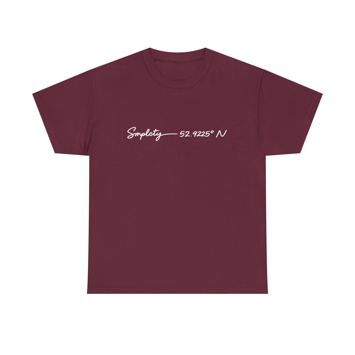 SMPLCTY Signature Tee  — 52.9225° N Edition
