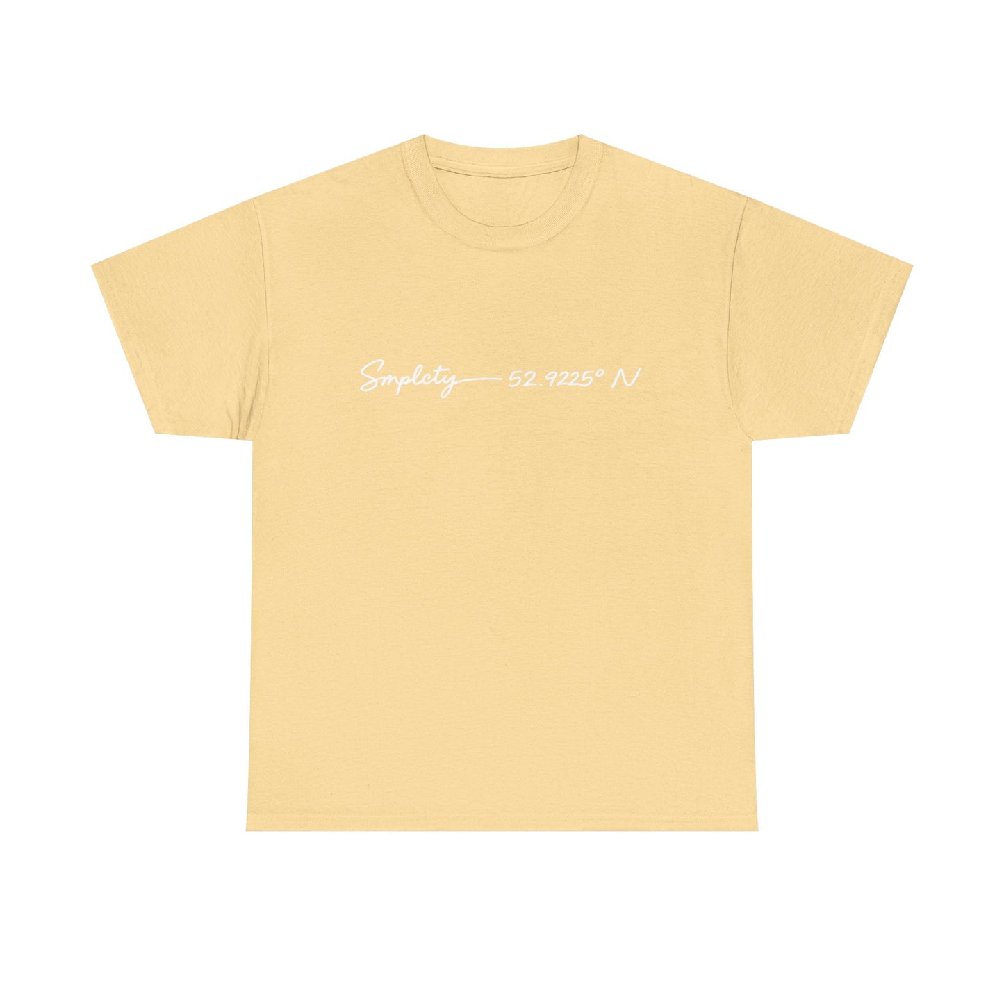 SMPLCTY Signature Tee  — 52.9225° N Edition