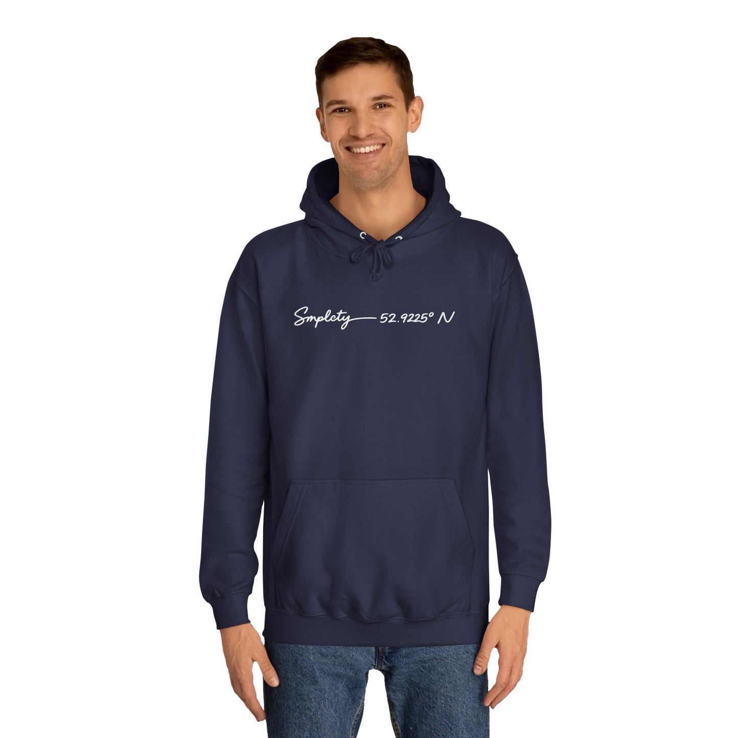SMPLCTY Signature Hoodie — 52.9225° N Edition