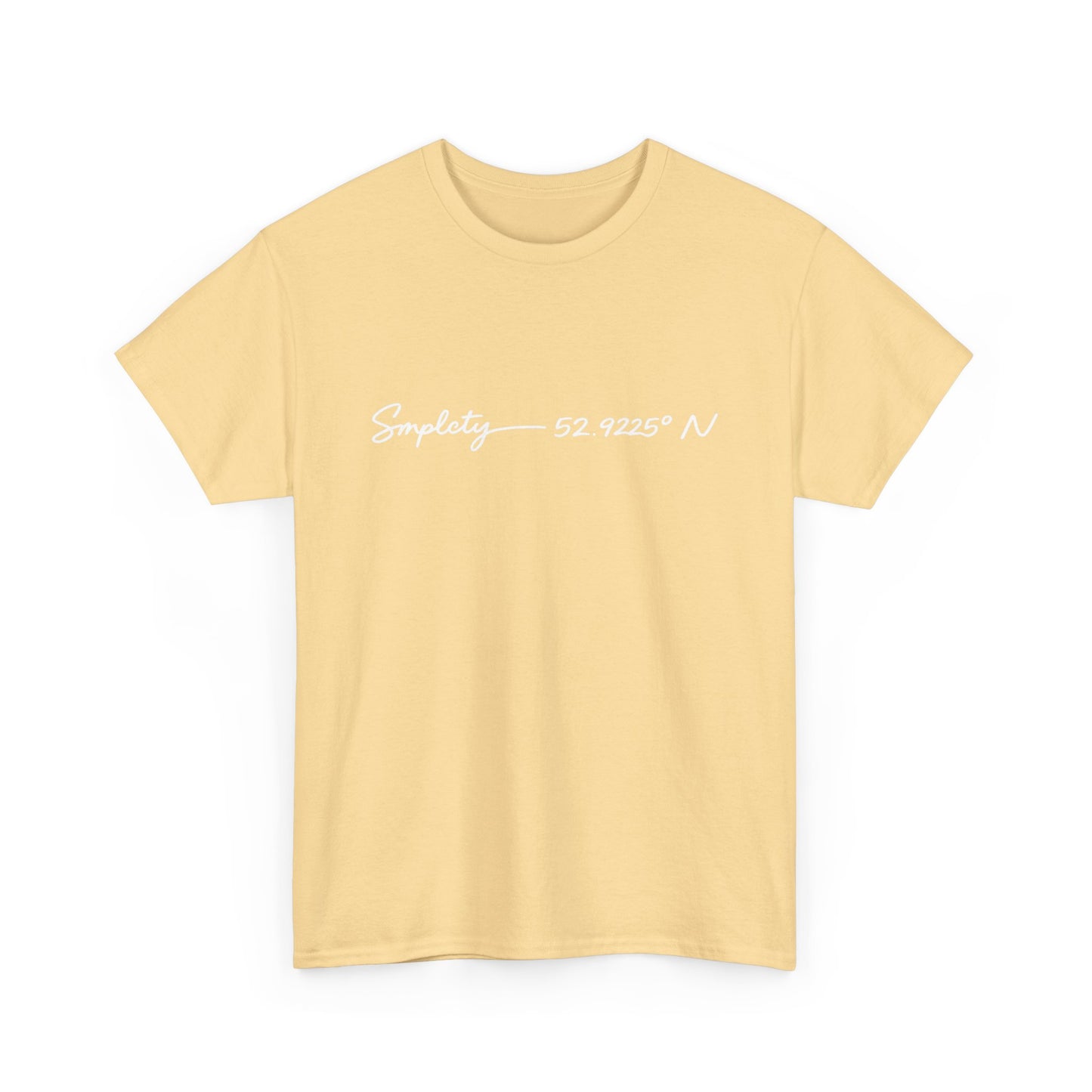 SMPLCTY Signature Tee  — 52.9225° N Edition