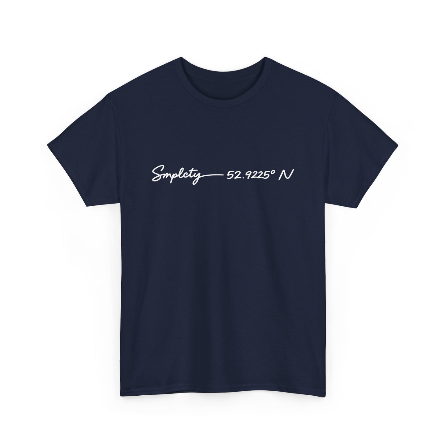 SMPLCTY Signature Tee  — 52.9225° N Edition