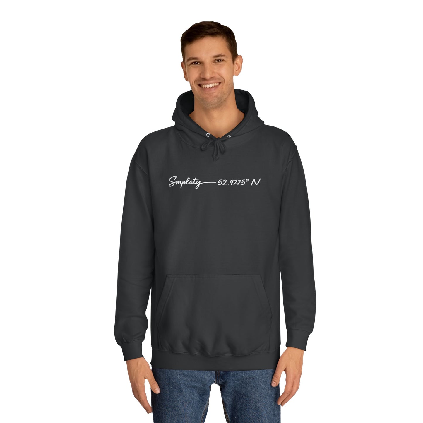 SMPLCTY Signature Hoodie — 52.9225° N Edition
