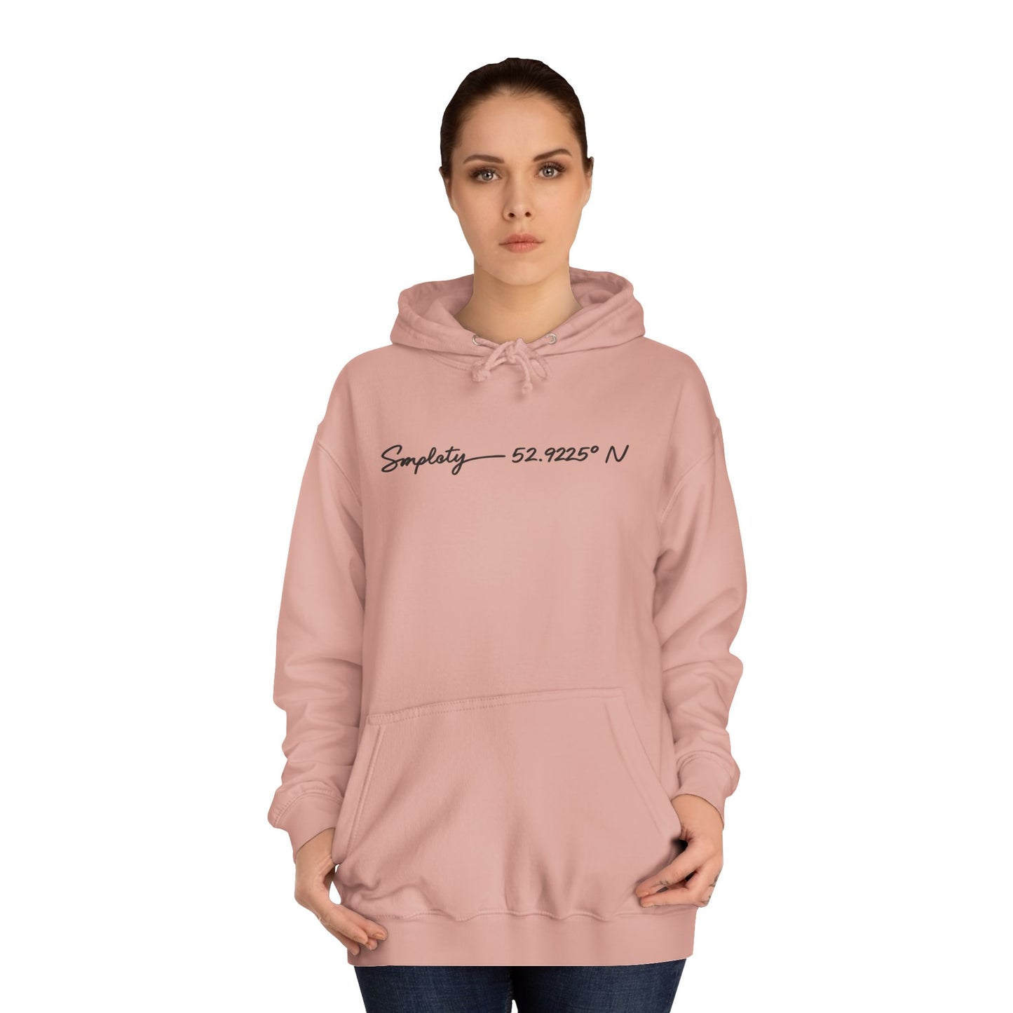 SMPLCTY Signature Hoodie — 52.9225° N Edition