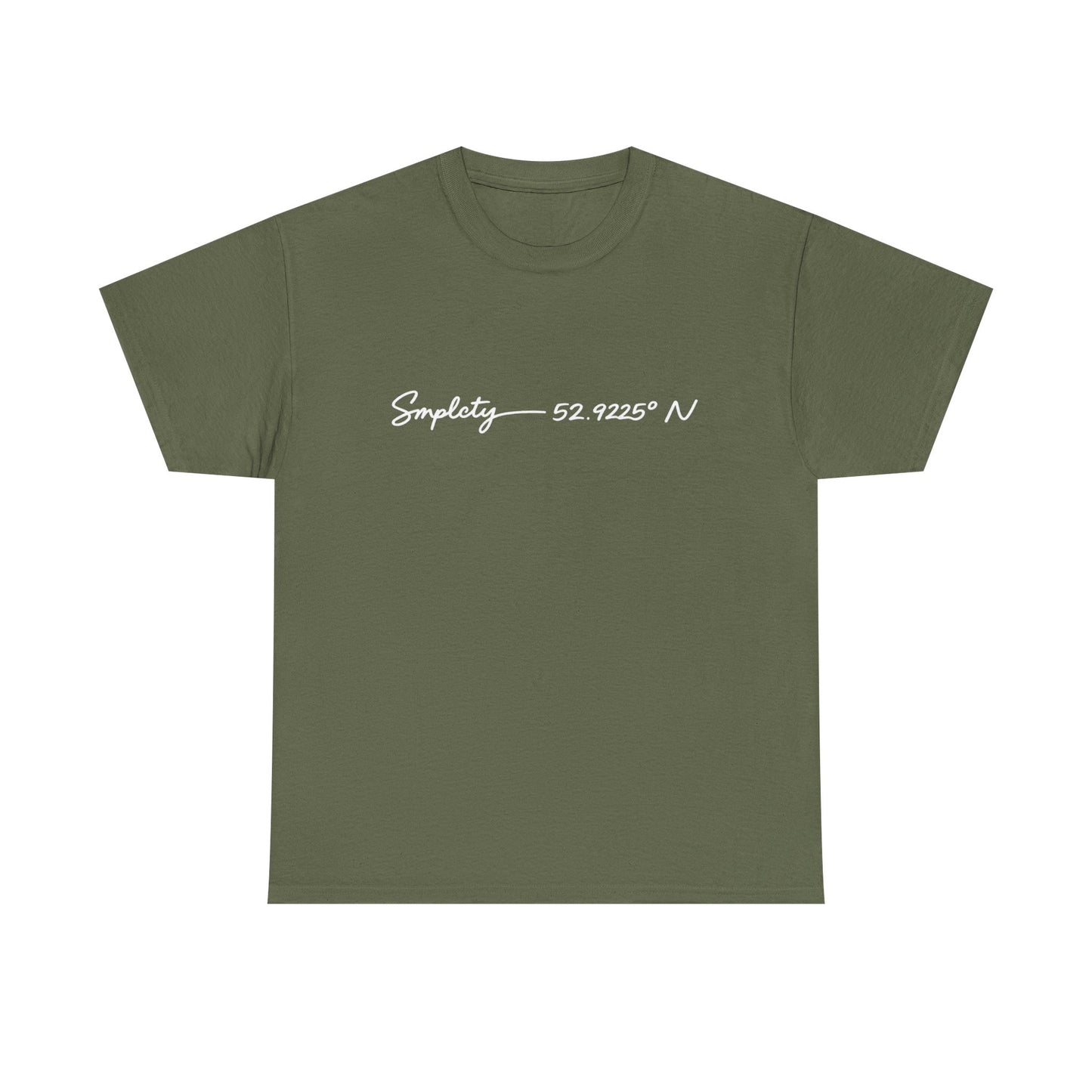 SMPLCTY Signature Tee  — 52.9225° N Edition