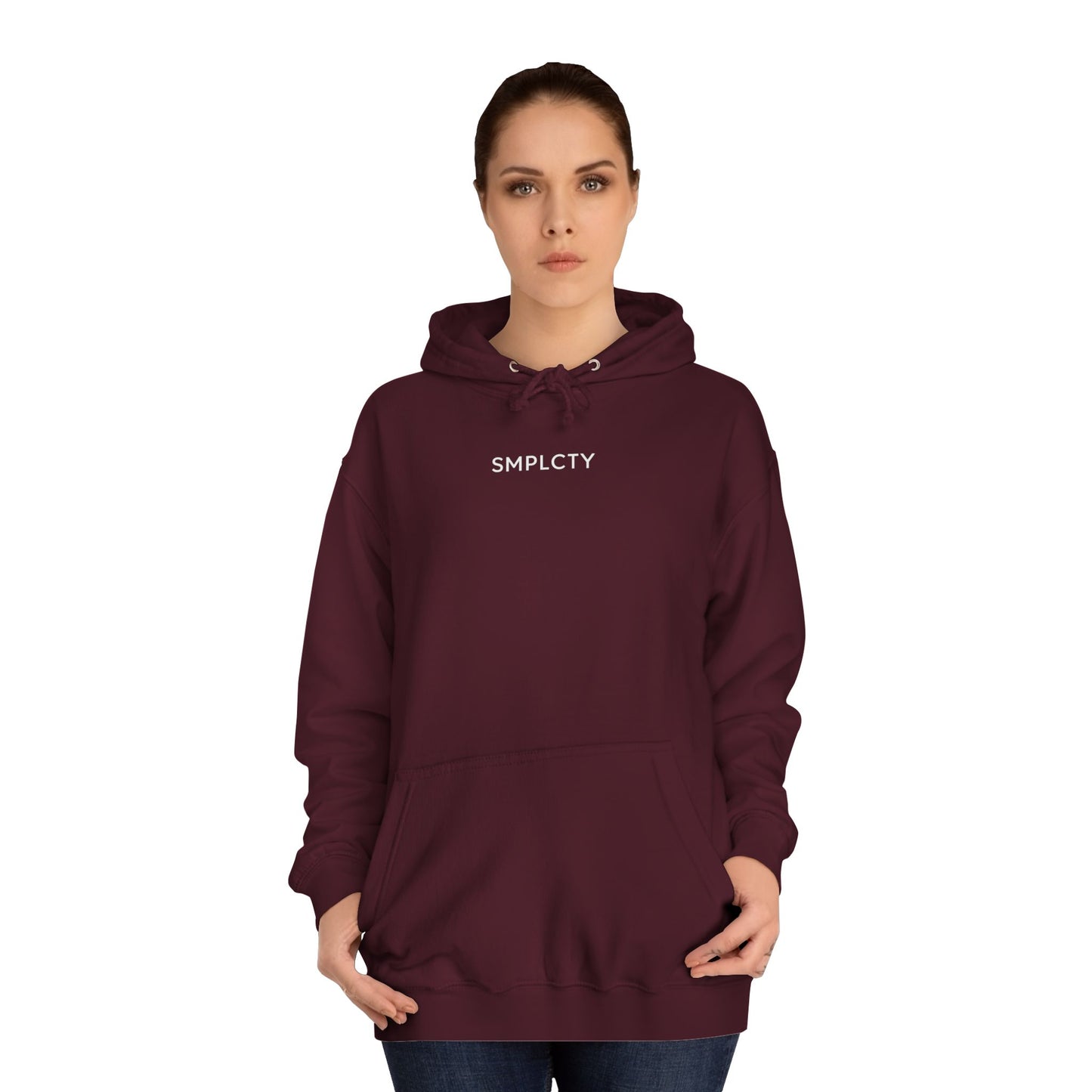 SMPLCTY Minimal Logo Hoodie