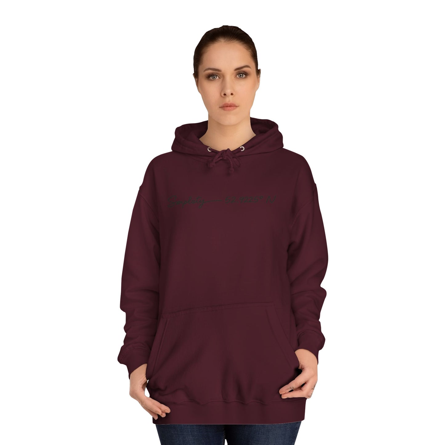SMPLCTY Signature Hoodie — 52.9225° N Edition