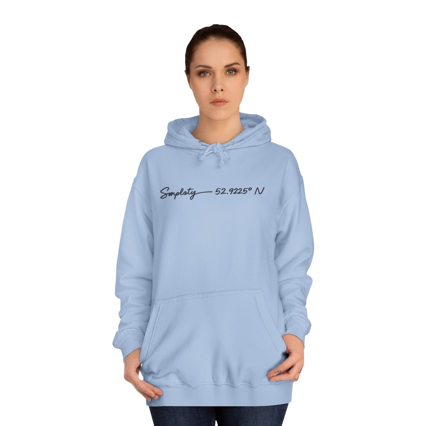 SMPLCTY Signature Hoodie — 52.9225° N Edition